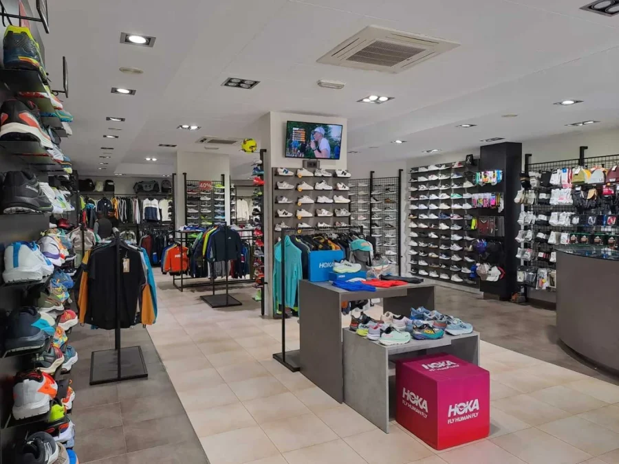 Interior tienda Atmosfera Sport Puerto Lumbreras