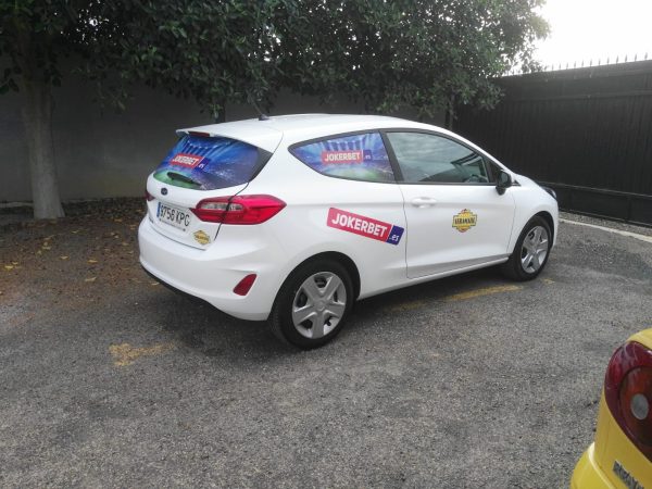 Coche Jokerbet Ford 13 Septiembre 1,5h Y Adaptacion Diseño Ventura