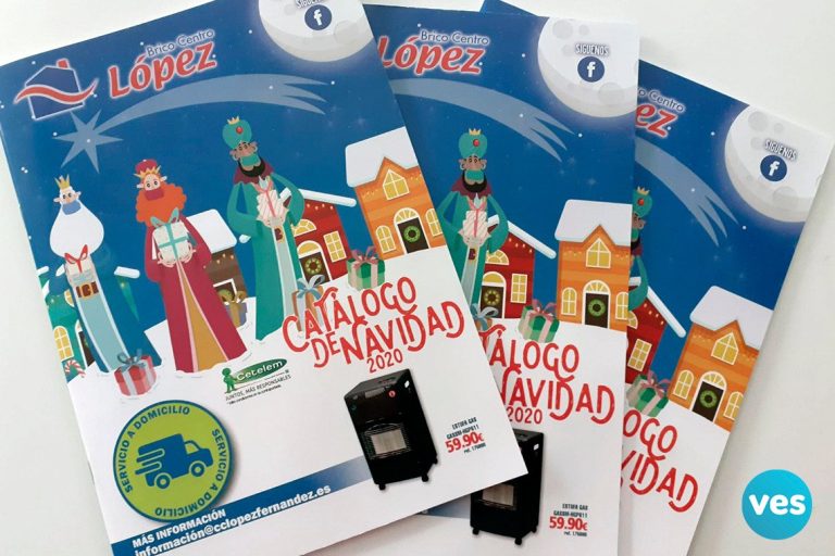 Catalogo y Revista navideña Bricocentro López 2020