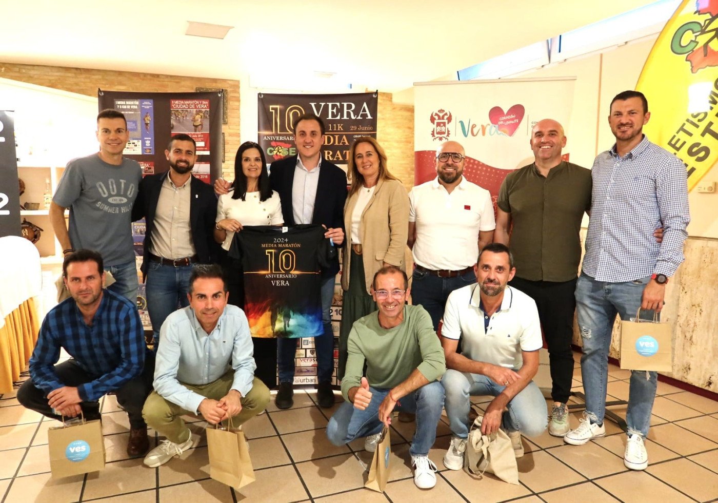 Presentación de la X Media Maratón de Vera