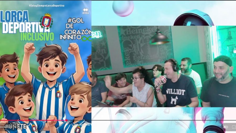 Chicos del Lorca Deportiva Inclusivo
