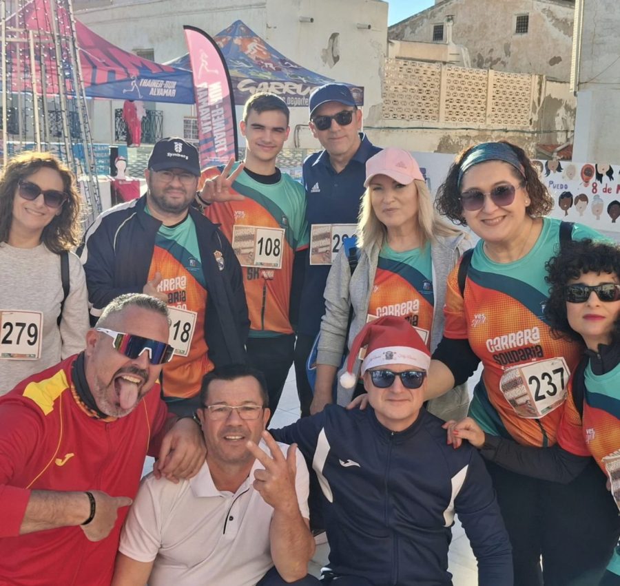 algunos participantes en el evento