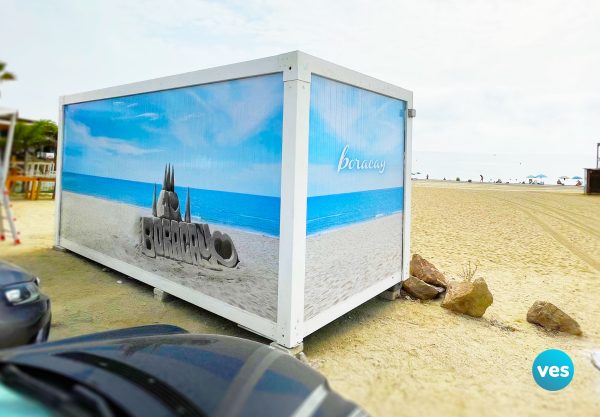 Vinilado de Caseta Boracay Beach Garrucha