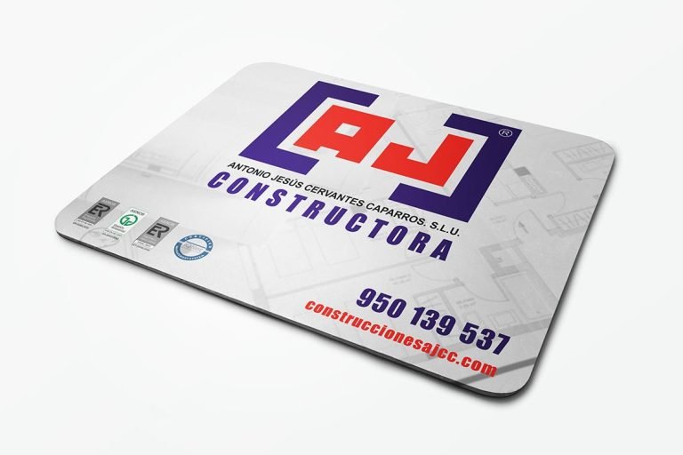 Papelería corporativa Construcciones AJCC