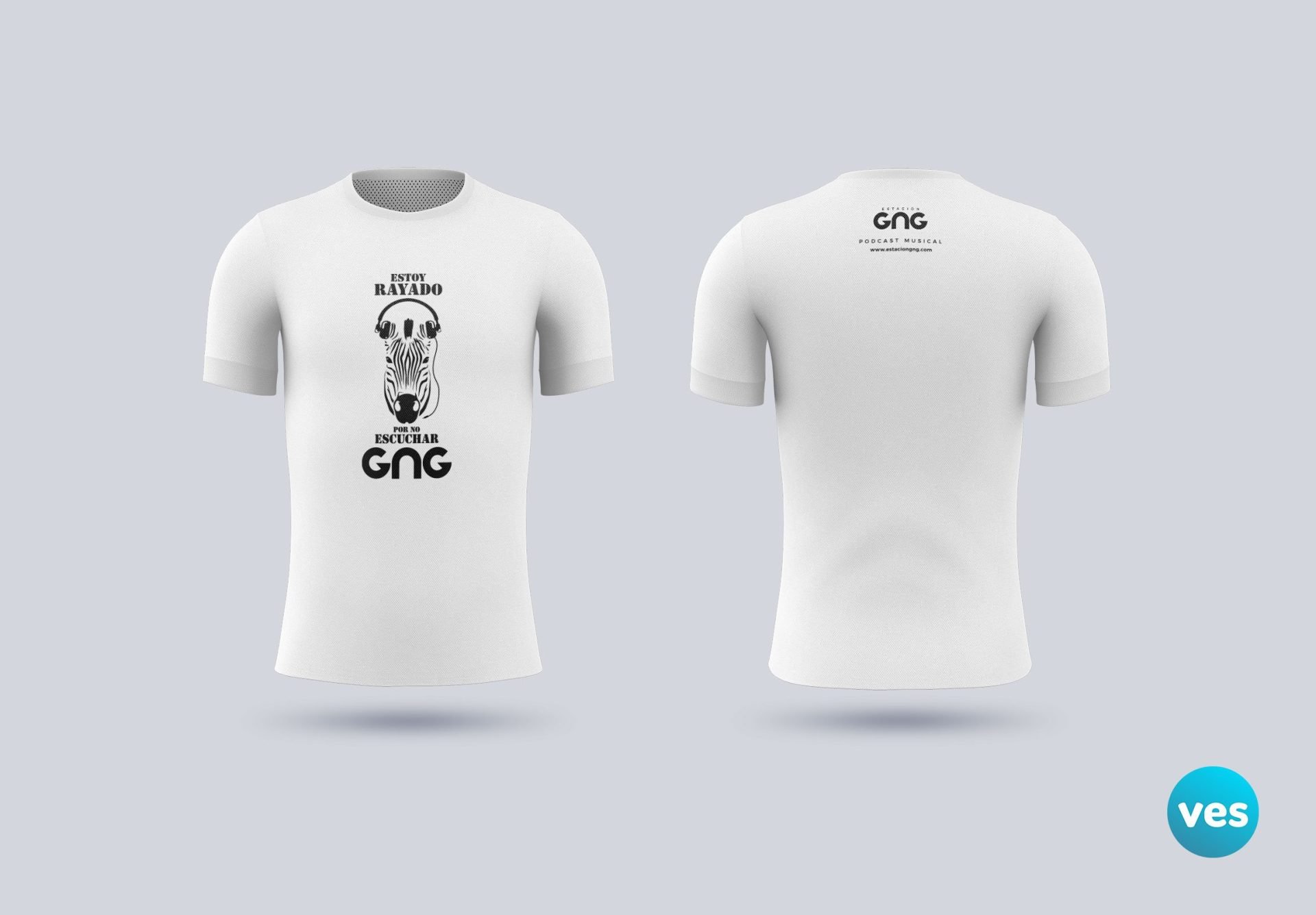 Rayado con GNG , colección camisetas GNG
