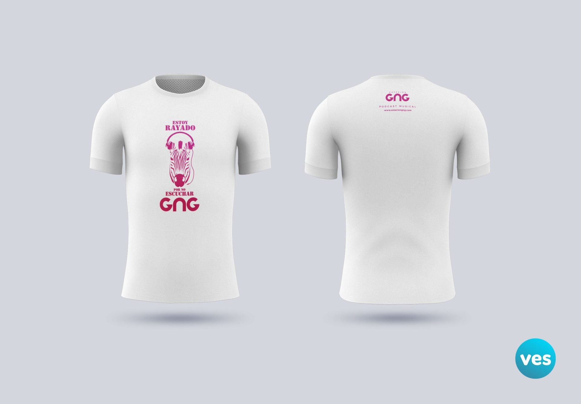 camisetas gng , rayados con estacion gng