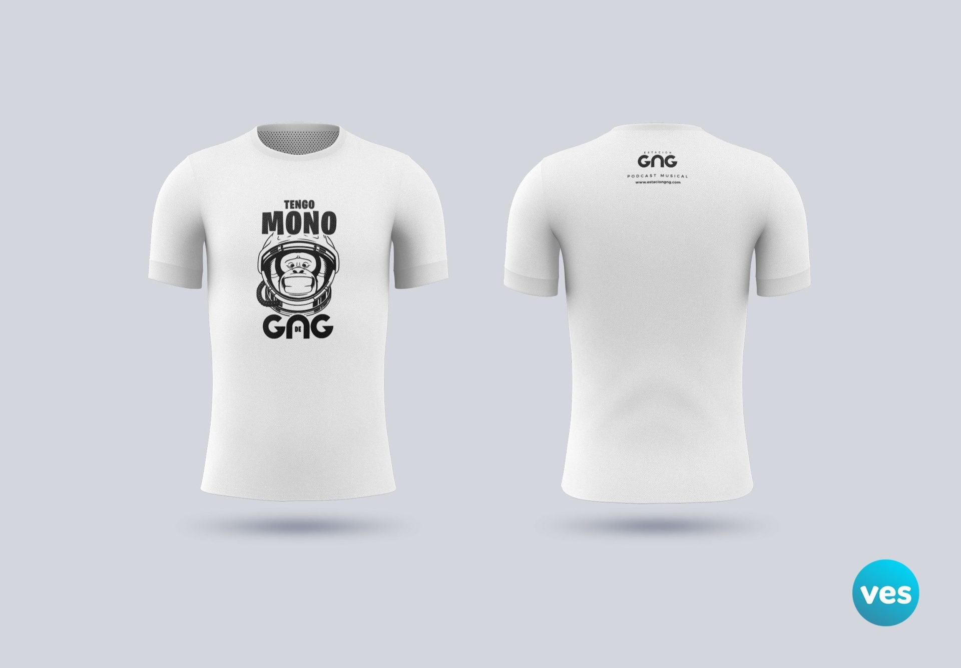Colección camisetas - Mono de Estación GNG