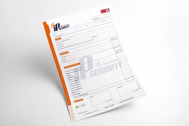 Papelería Corporativa IP Security