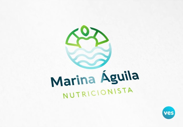 Creación de Logotipo para Nutricionista Marina Águila