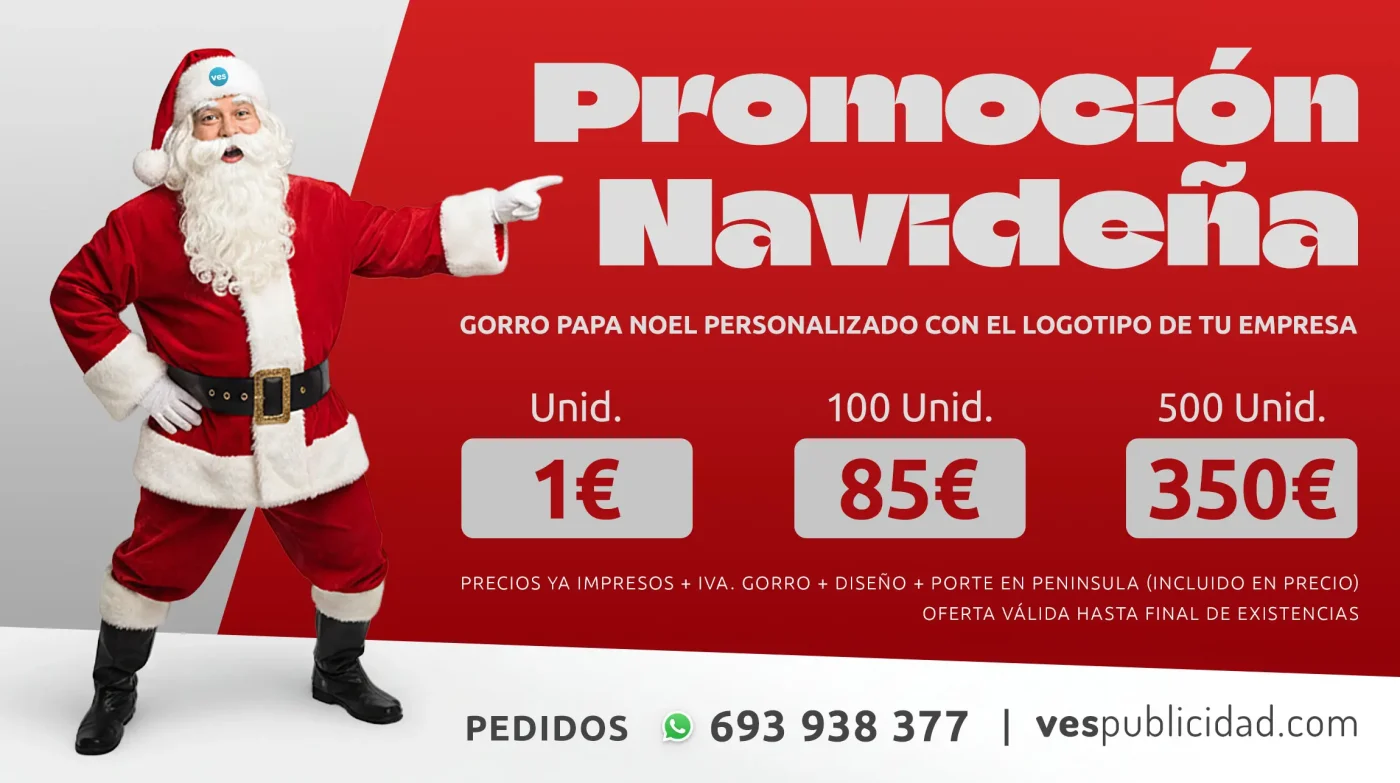 🎅 ¡Viste tu Marca de Navidad! Gran Promoción en Gorros de Navidad Personalizados
